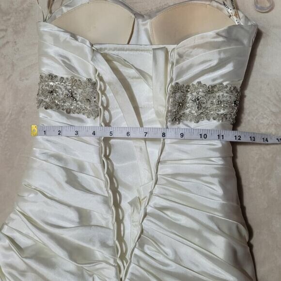 Sottero and Midgley Collection Adorae-JSM1307LU White Wedding Dress - Size 2 - Picture 14 of 16